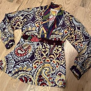 Johnny was 100% silk tunic